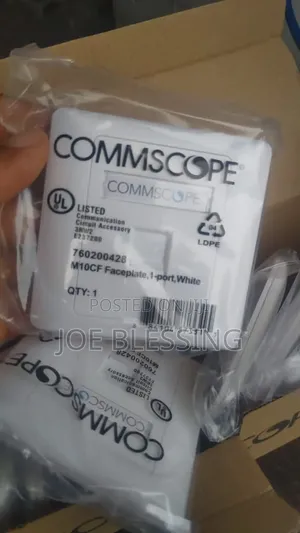 Commscope Face Plate Single