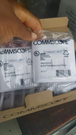 Commscope Face Plate Single
