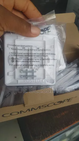 Commscope Face Plate Double