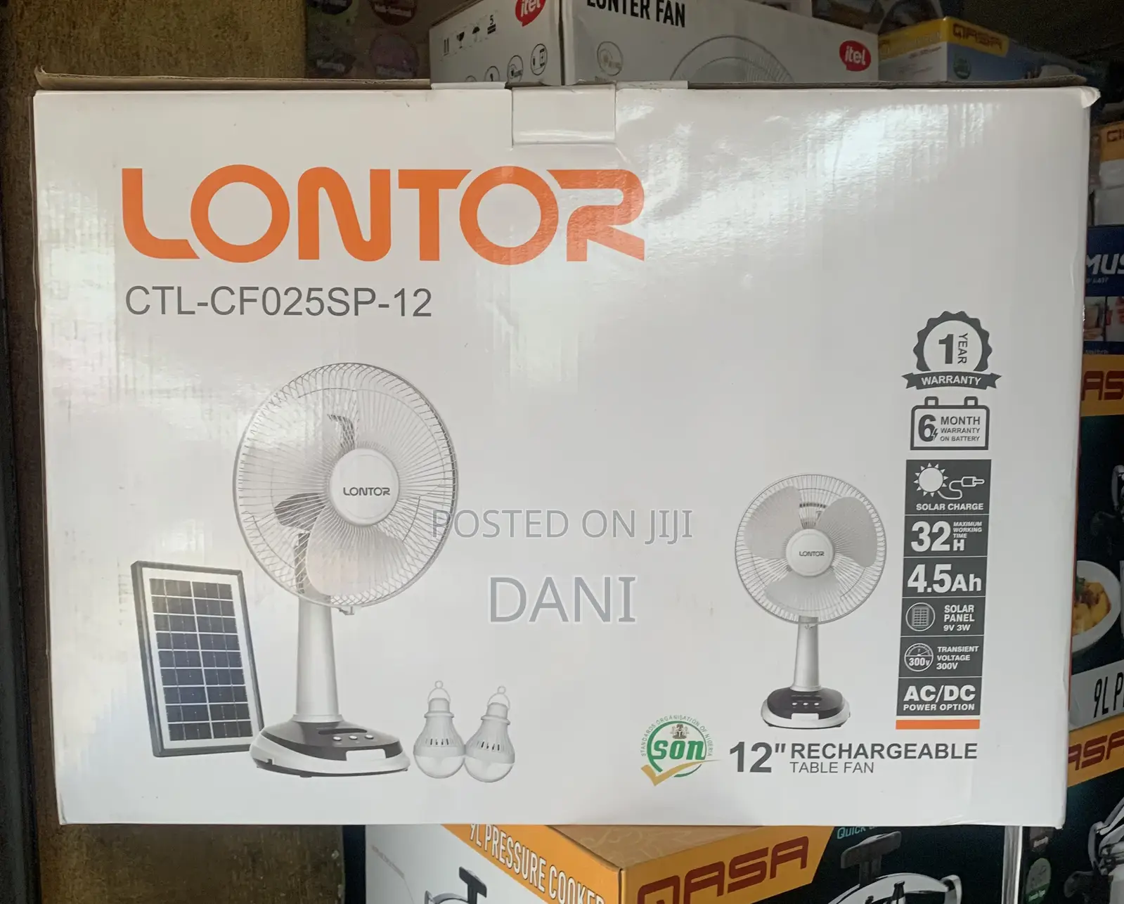12” Rechargeable
