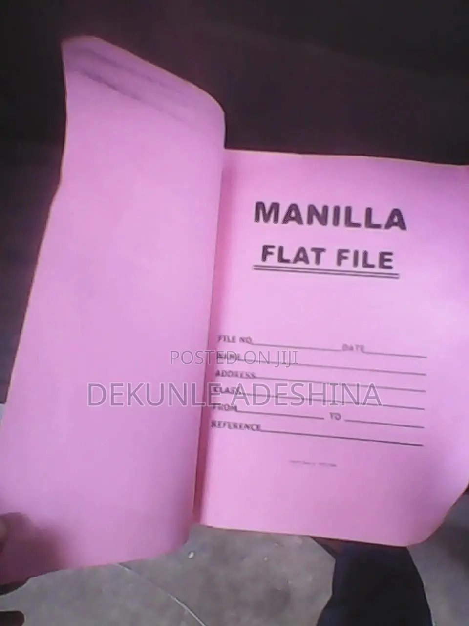 Manila Flat File