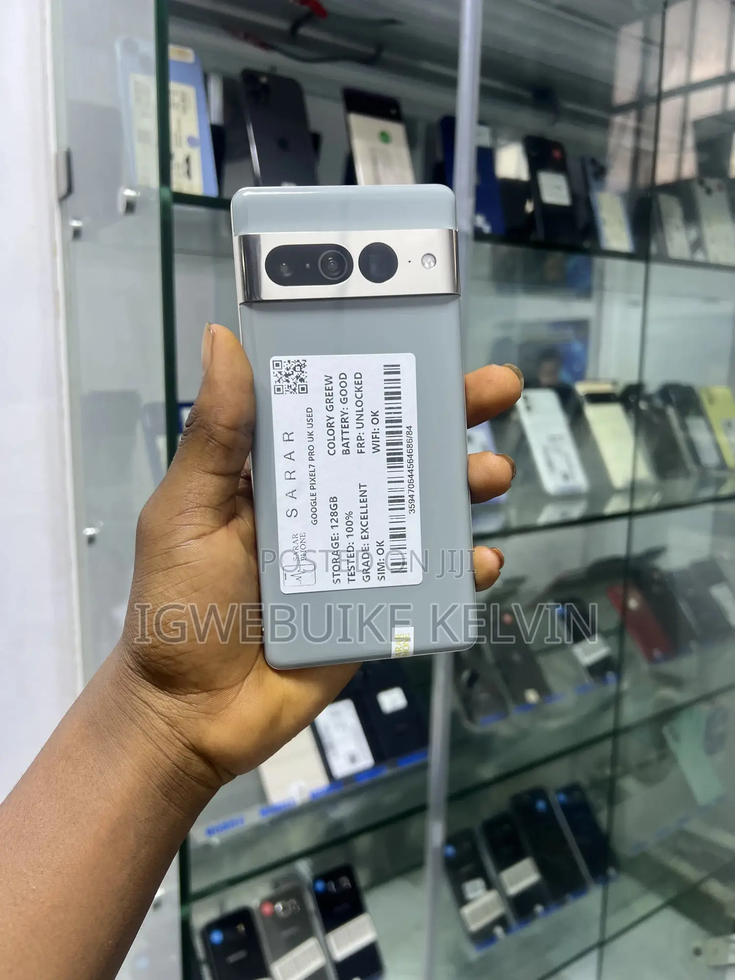 New Google Pixel 7 128 GB Black