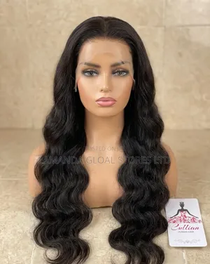 30-Inch Luxury Full Frontal Pure Human Hair - Bodywave Unit