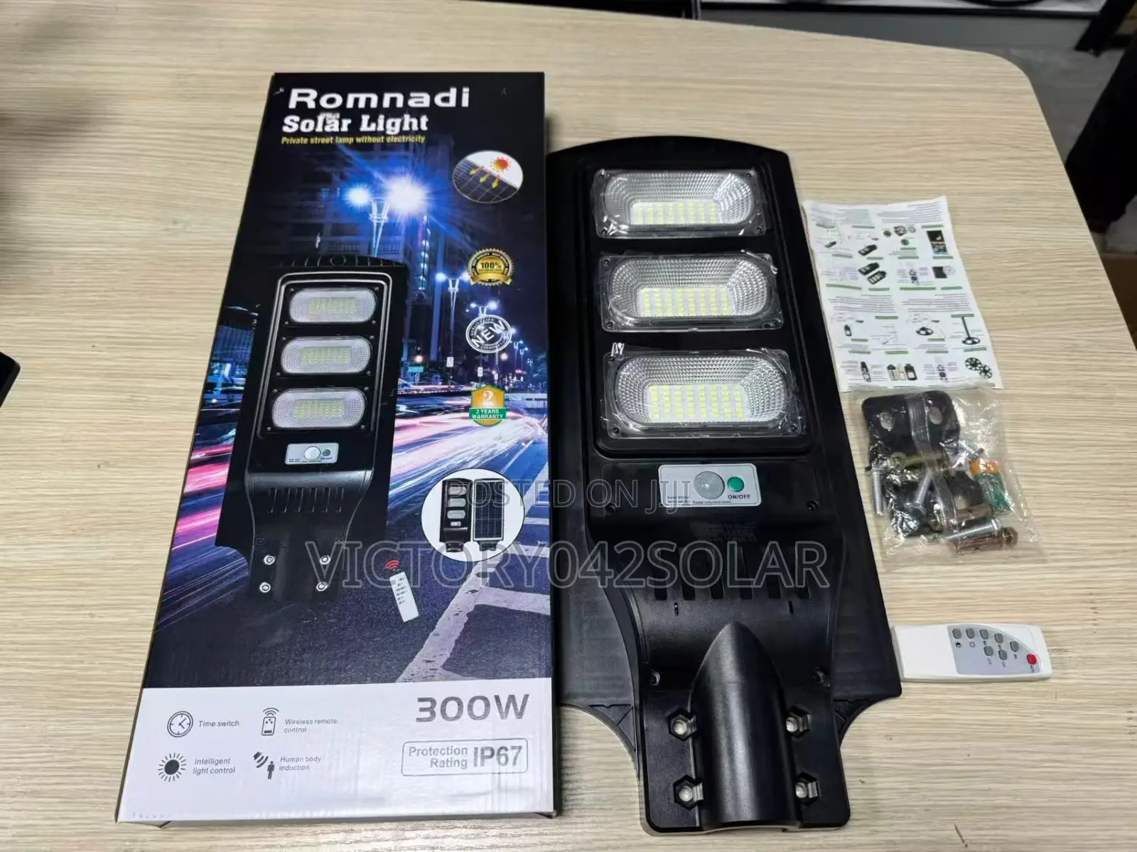 Romnadi Solar Light 300w Available in Store