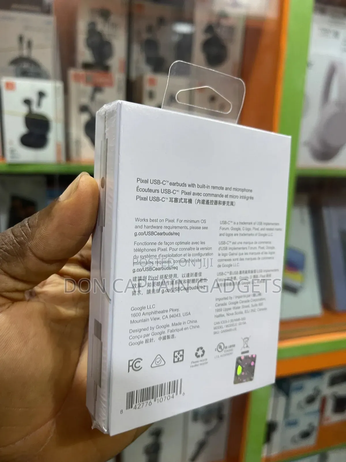 Goggle Pixel Earbuds Usb-C