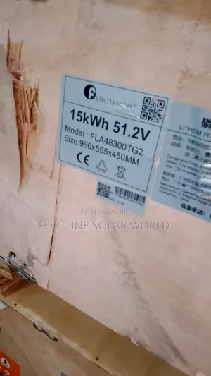 15kwh/Fla48300 51.2v Felicity Solar Lithium Ion Battery