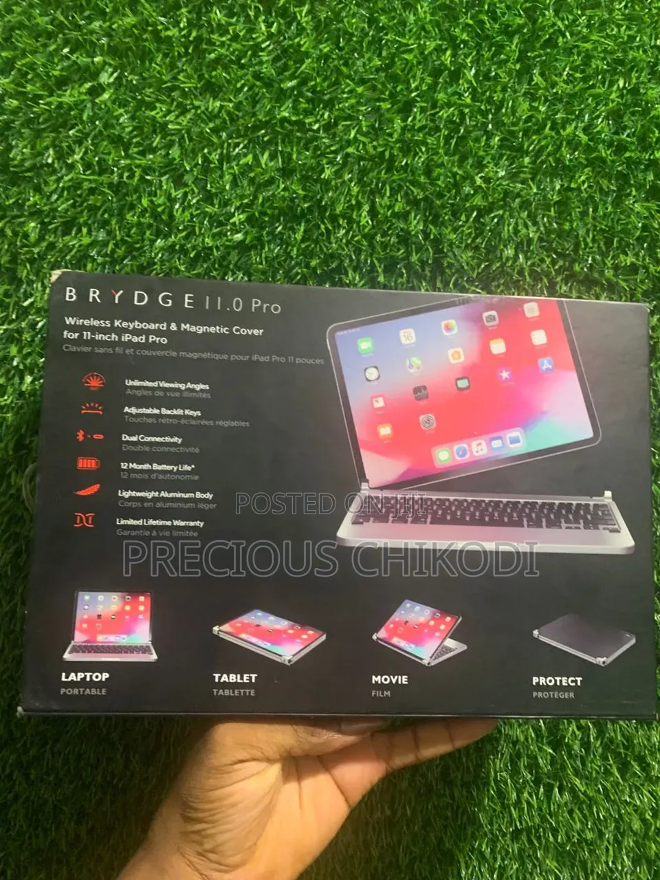 Brydge Wireless Keyboard and Magnetic for iPad