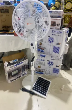 Ukc Solar Rechargeable Fan