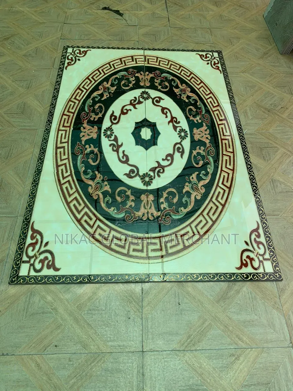 Center Decor Tiles for Parlor