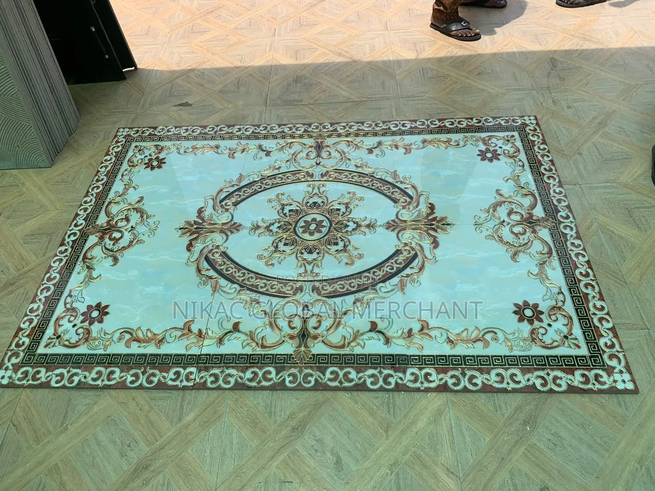 Center Decor Tiles for Parlor
