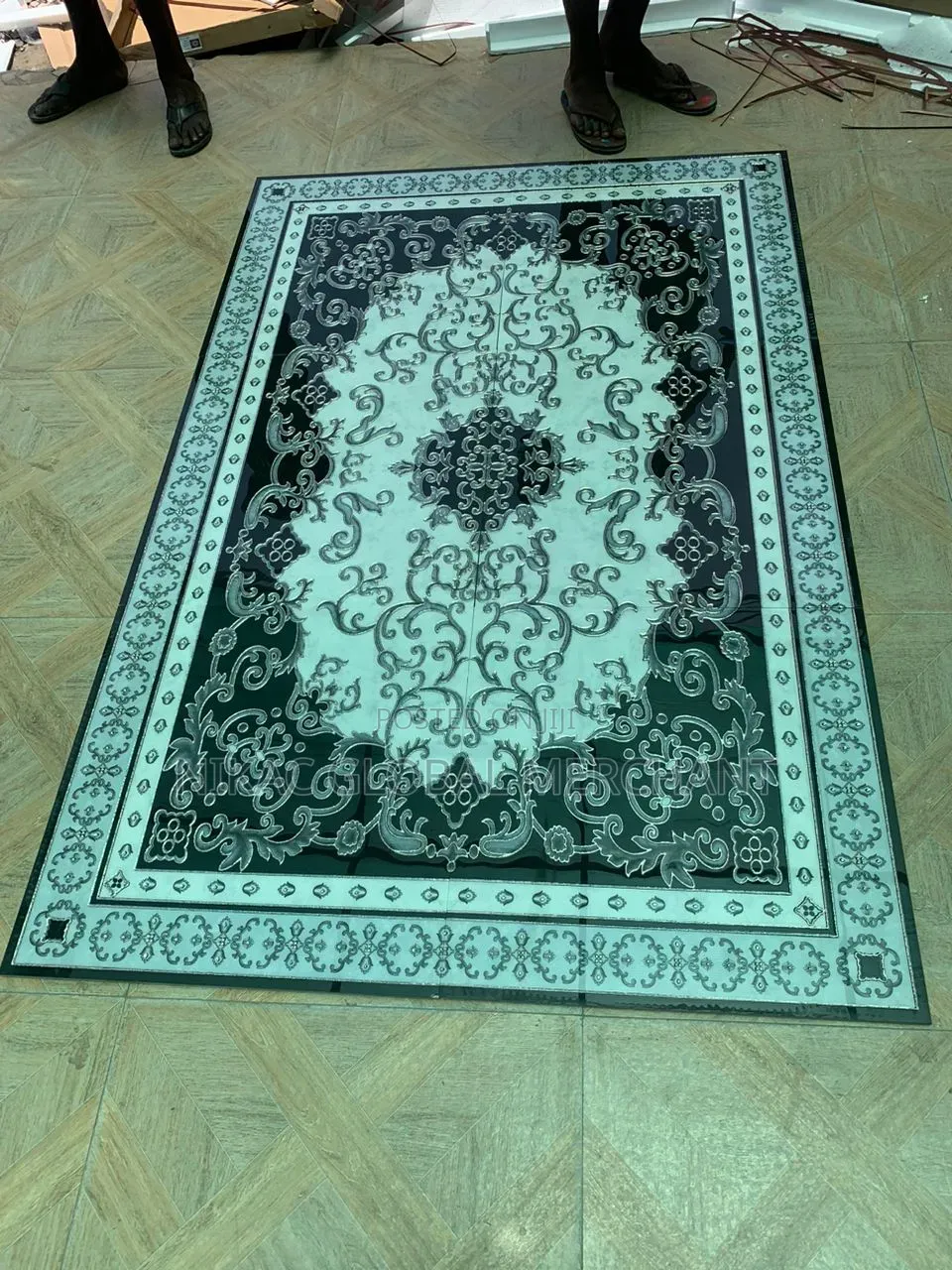 Center Decor Tiles for Parlor