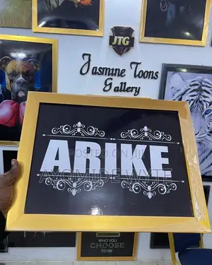 Name Arcylic Frames