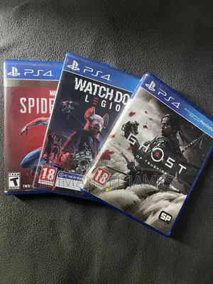 Ghost of Tsushima <Sider Man> Watch Dogs, Ps4 Games for Sell