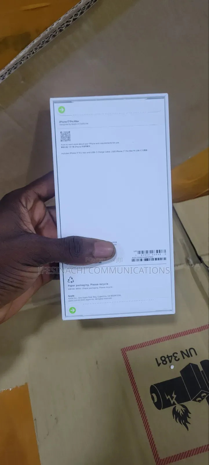 New Apple iPhone 17 Pro Max 512 GB Silver