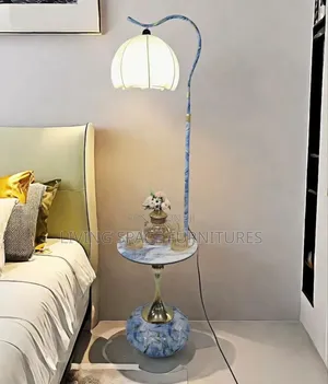 Bedside Stool With Light Lamp