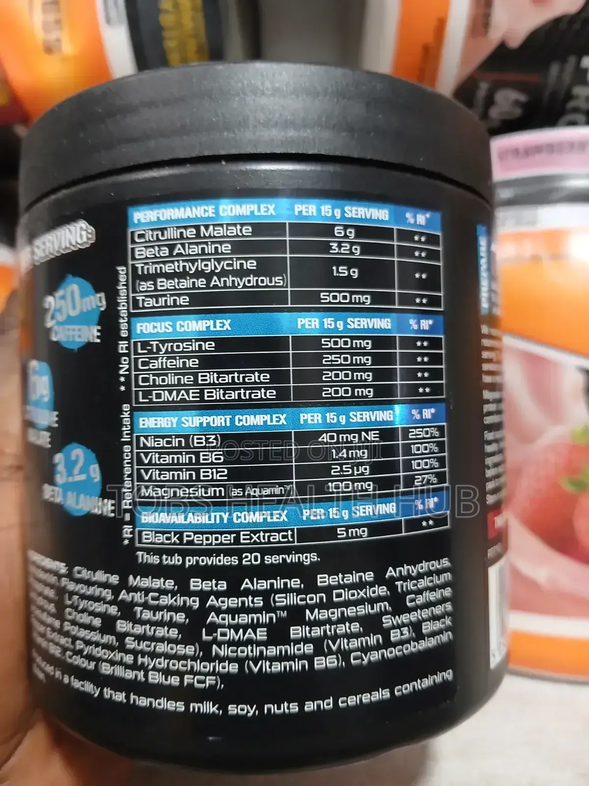 Xplode Pre Workout
