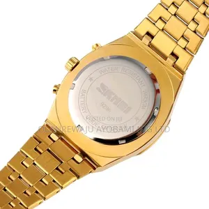 Men's Steel Belt Quartz Sports Watch