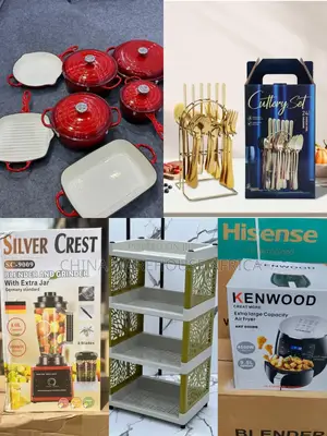 Luxury Kitchen Combo. 5 in 1 Kitchen Ware Combo.