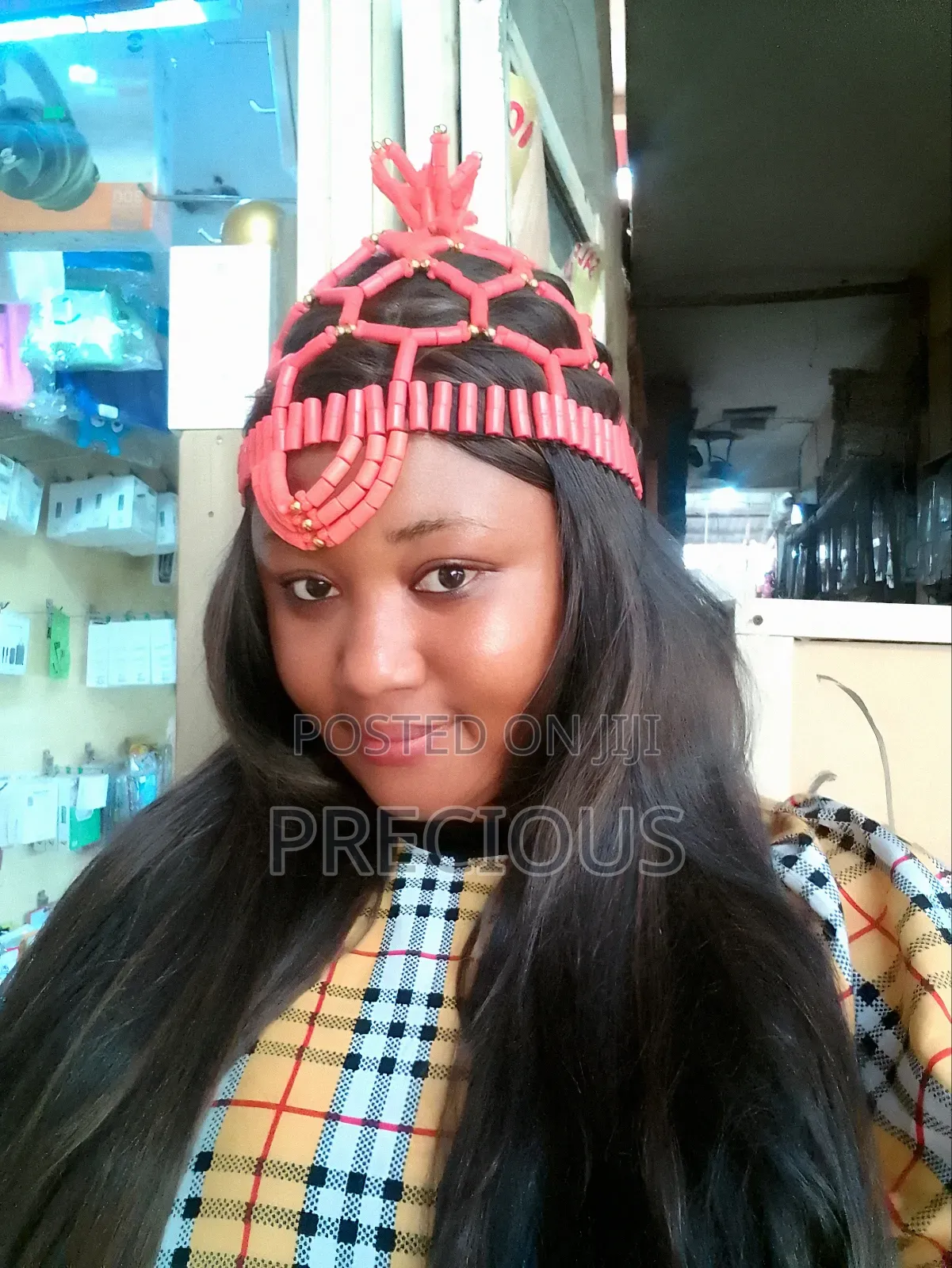 Beaded Covered Crown