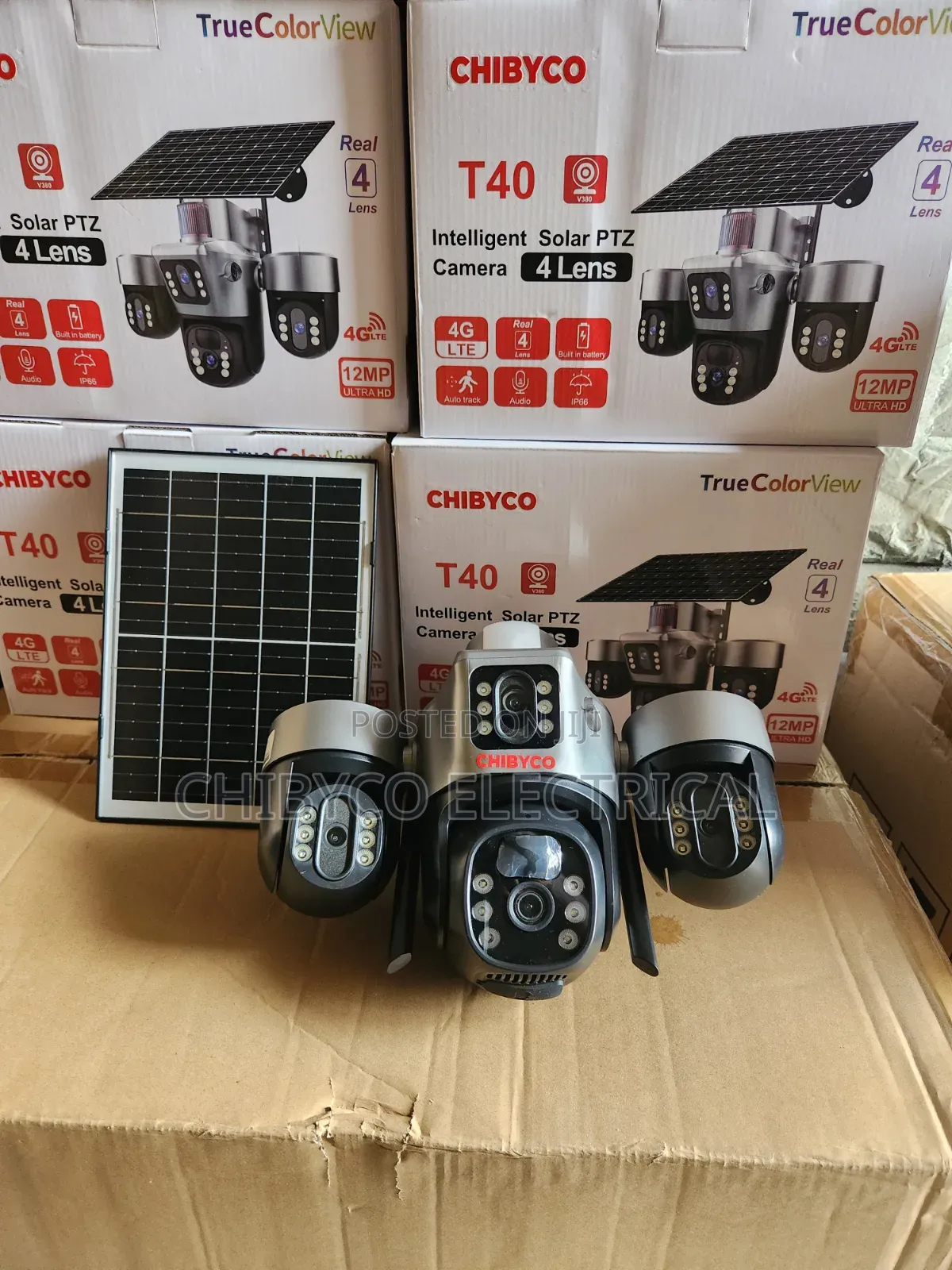4lens V380 Solar Camera