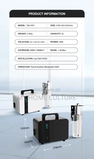 Commercial Scent Diffuser Withm3 Scent Coverage