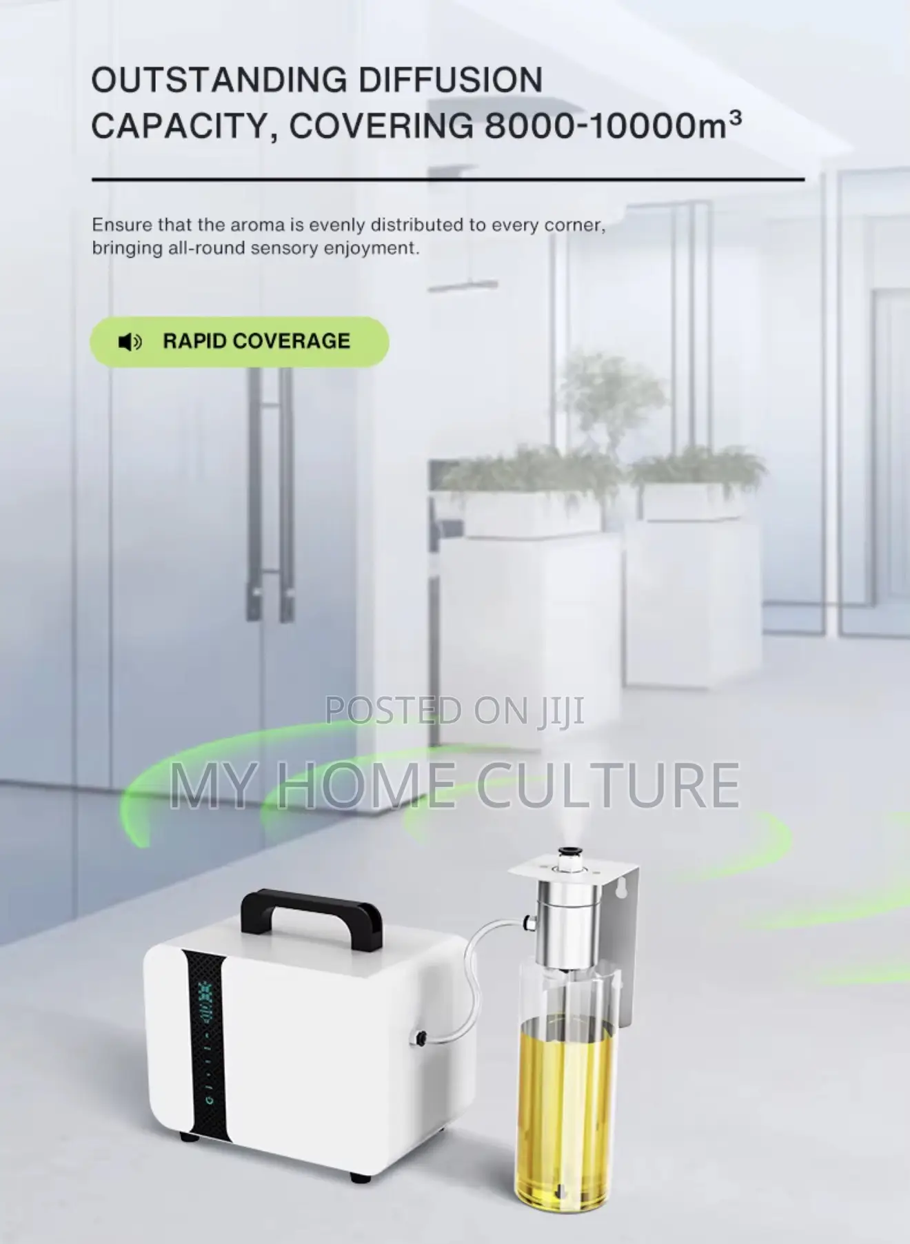 Commercial Scent Diffuser Withm3 Scent Coverage