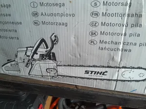 Ms 381 Stihl Medium Chainsaw Machine Petrol Engine 25 Inches Blade