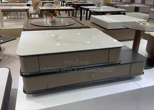 Magic Center Table With Marble Top