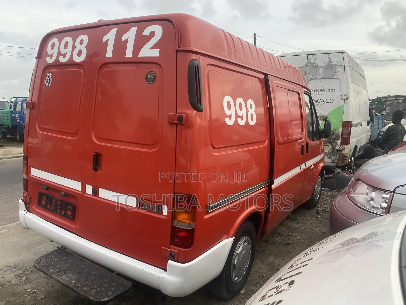 Ford Transit 2005 Red