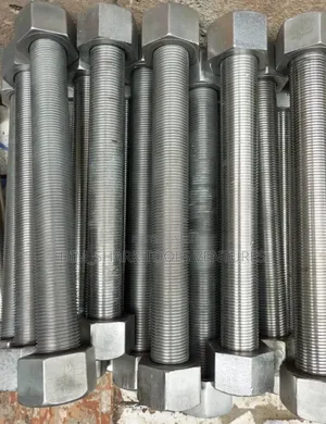 1-1⁄4 X 12"Inch Stainless Steel Stud Bolt Nut(300length)