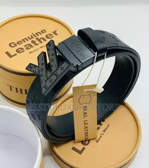 Louis Vuitton Pure Quality Unisex Leather Waist Belt