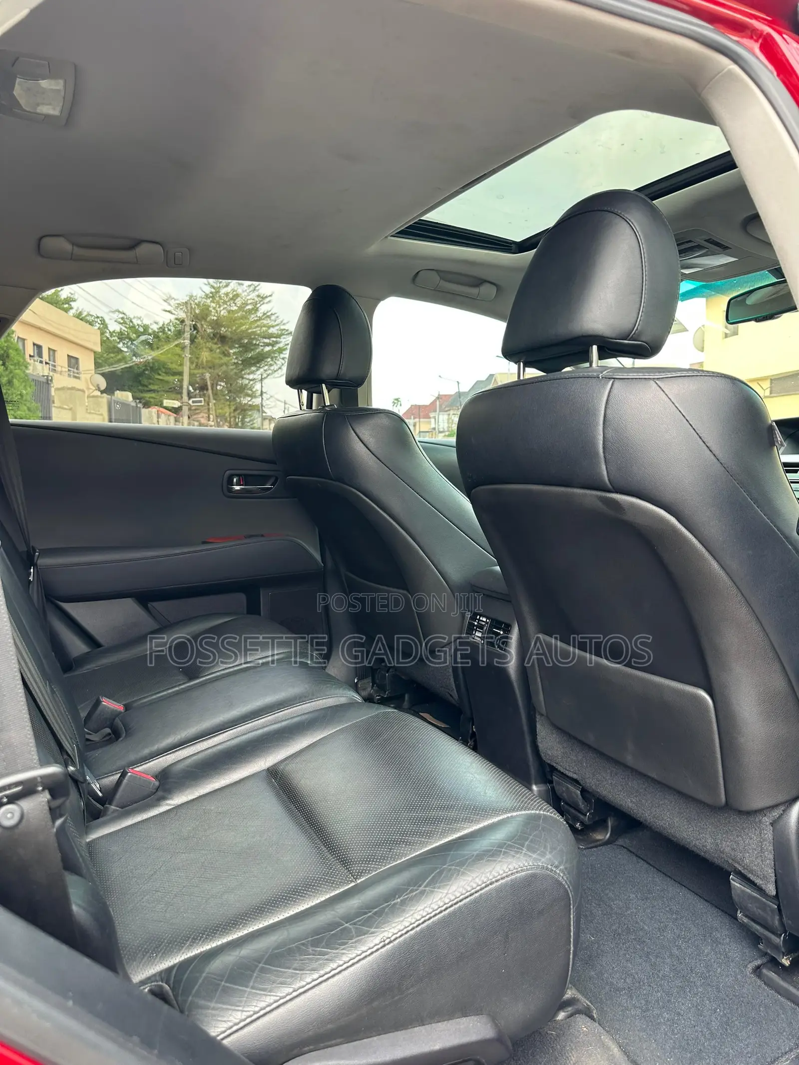 Lexus RX 2011 Red