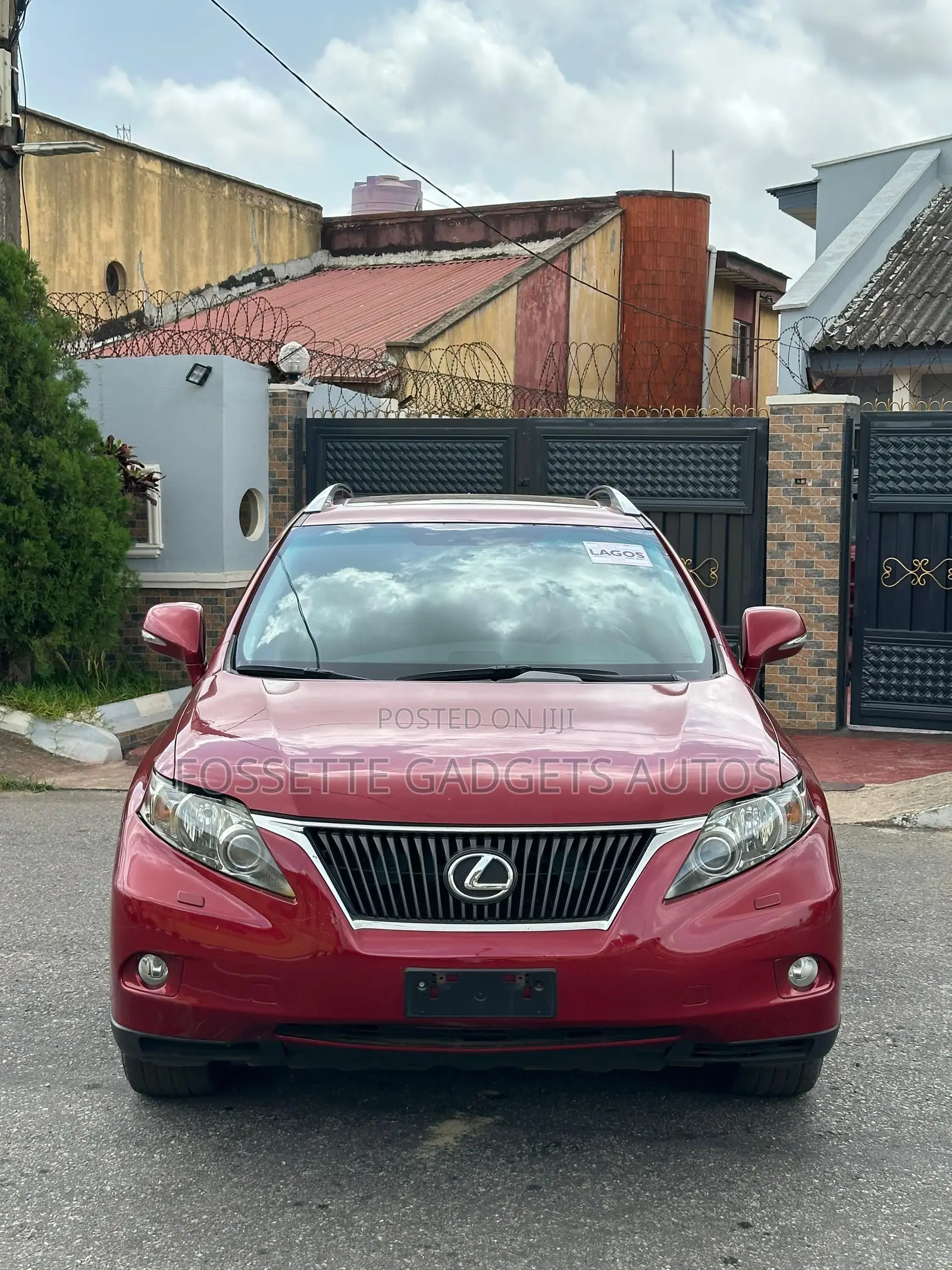 Lexus RX 2011 Red