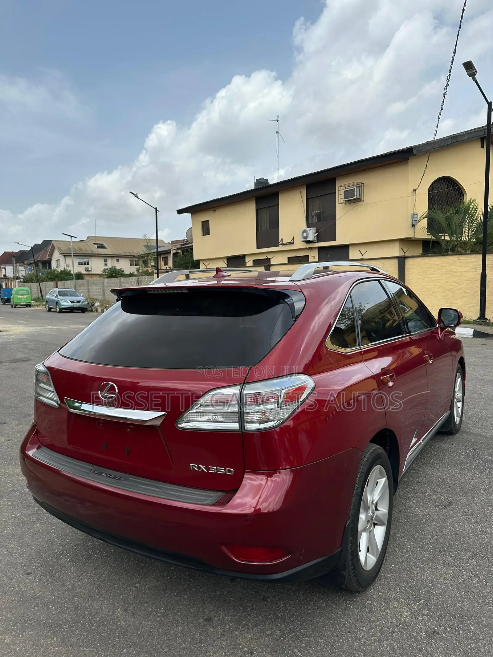 Lexus RX 2011 Red