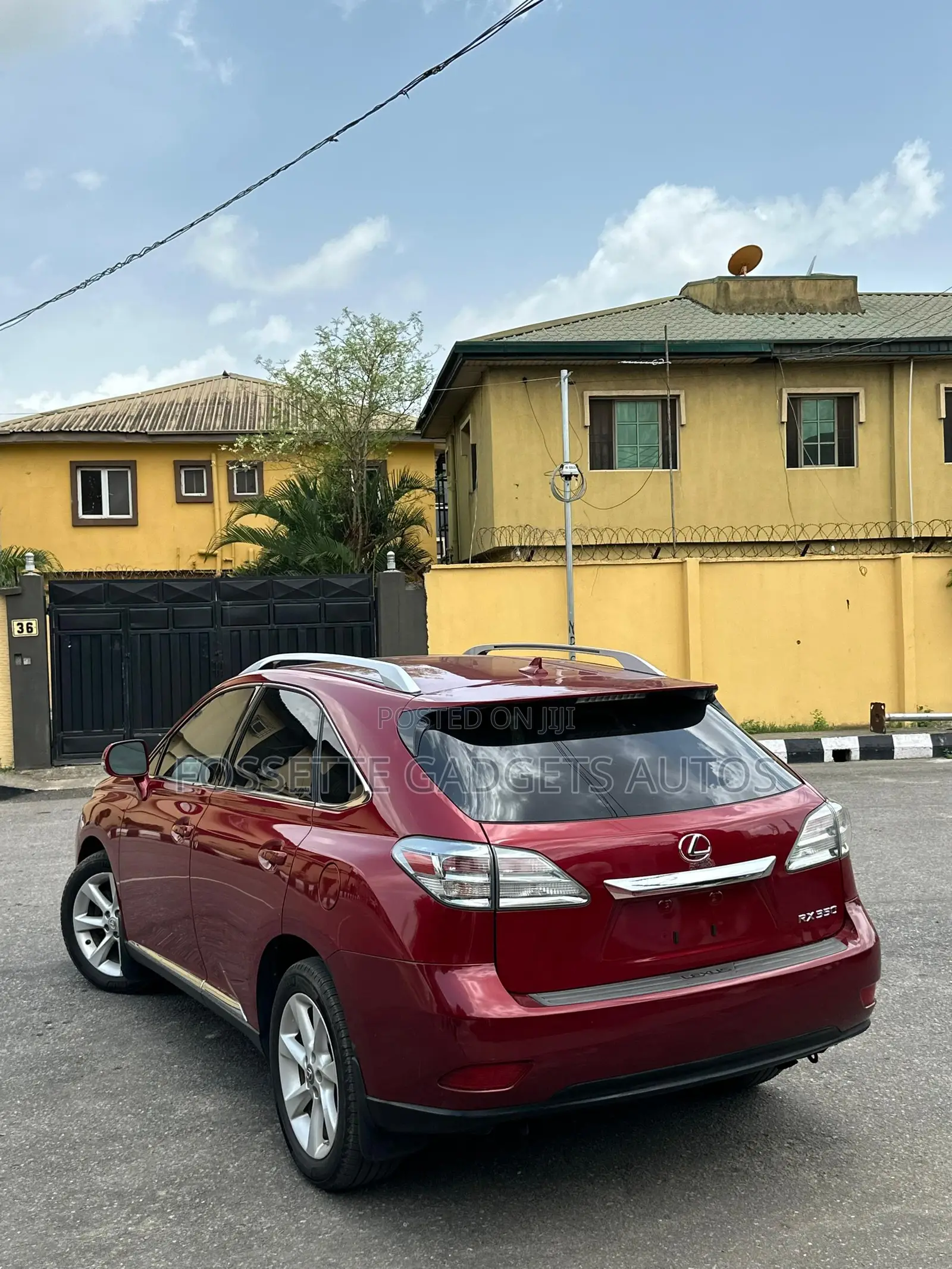 Lexus RX 2011 Red