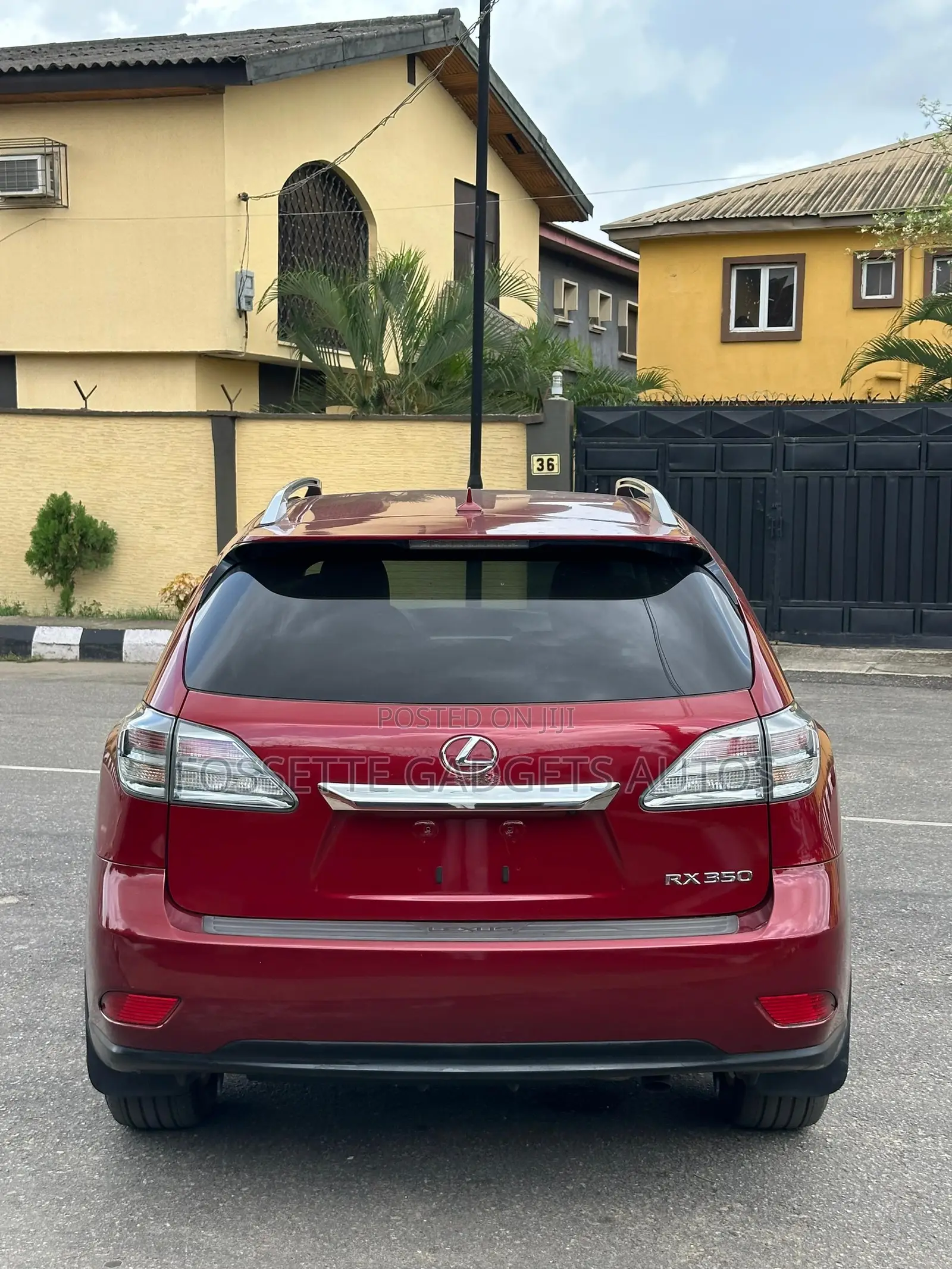 Lexus RX 2011 Red