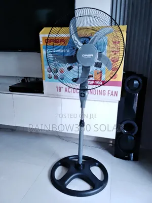 Qasa 18" 20w Ac/Dc Standing Fan
