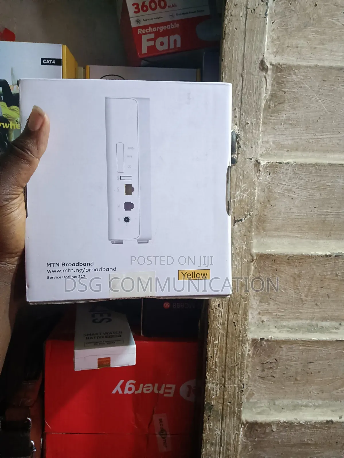 MTN 5g to Router