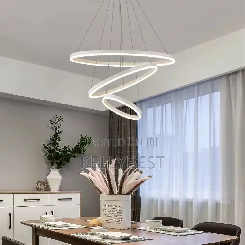 Led White Chandelier