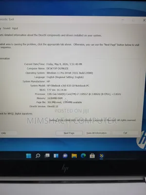 Laptop HP EliteBook 830 G8 16GB Intel Core i7 SSD 512GB