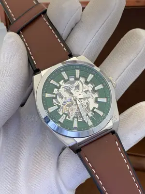 High Quality Fossil Authomatic Engine Leather