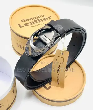High Quality Luxury Coach Pure Leather Waist Belt