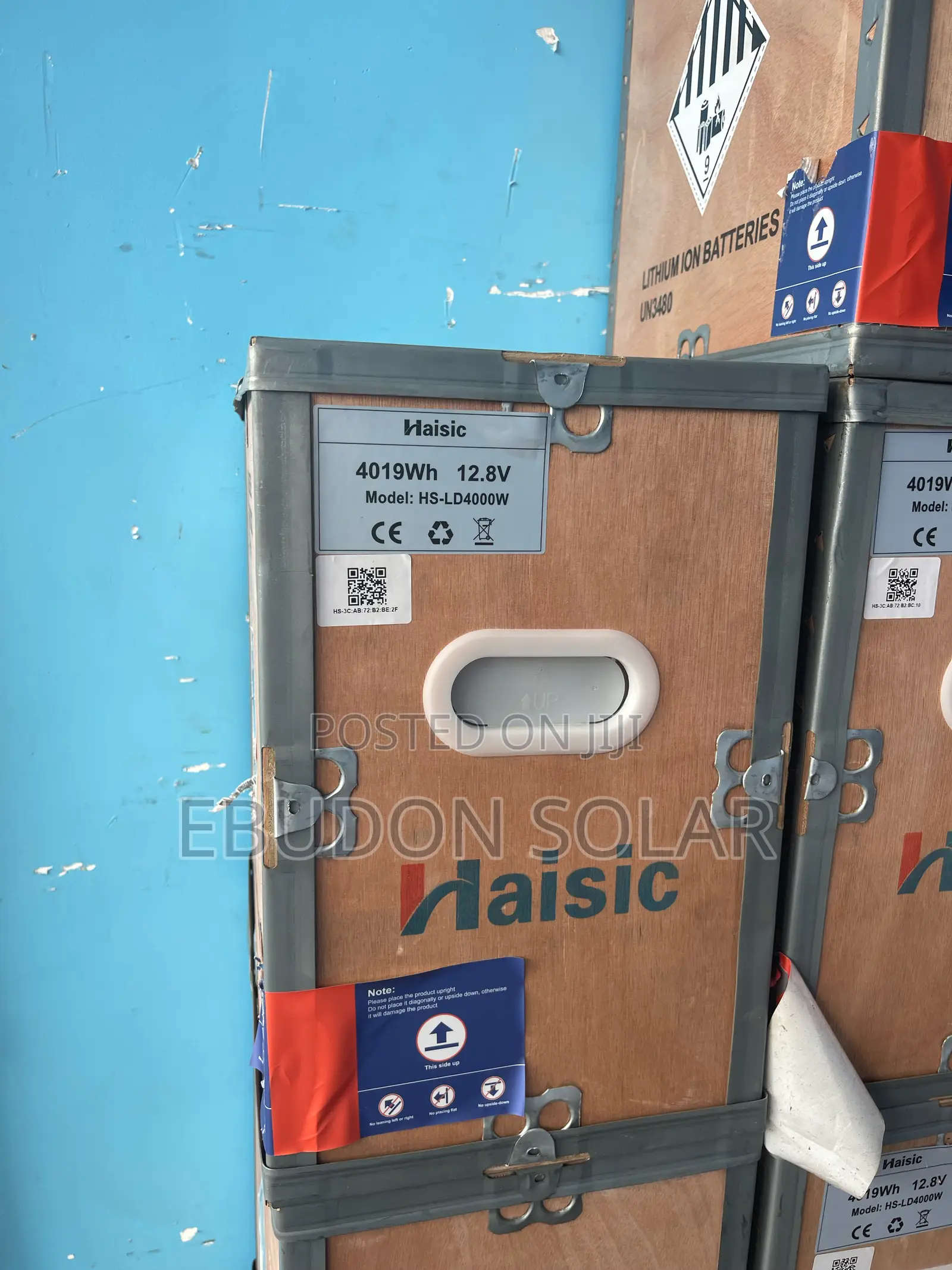 Haisic Solar Lithium Battery 4kwh 12volts