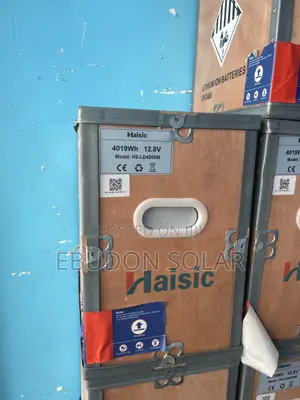 Haisic Solar Lithium Battery 4kwh 12volts