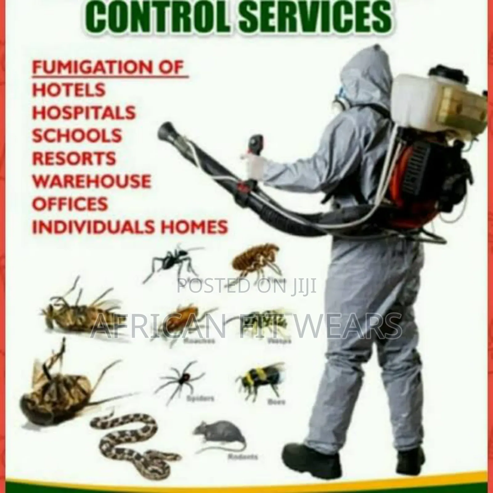 Fumigation Service And Cleaning