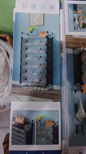 Shoe Rack With Lid