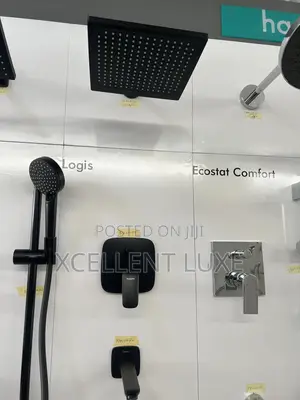 Hansgrohe 4ways Conduit Shower System Black(Germany)