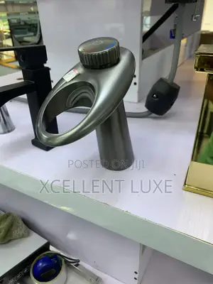 Luxury Basin Mixer Tap on Grey England Made