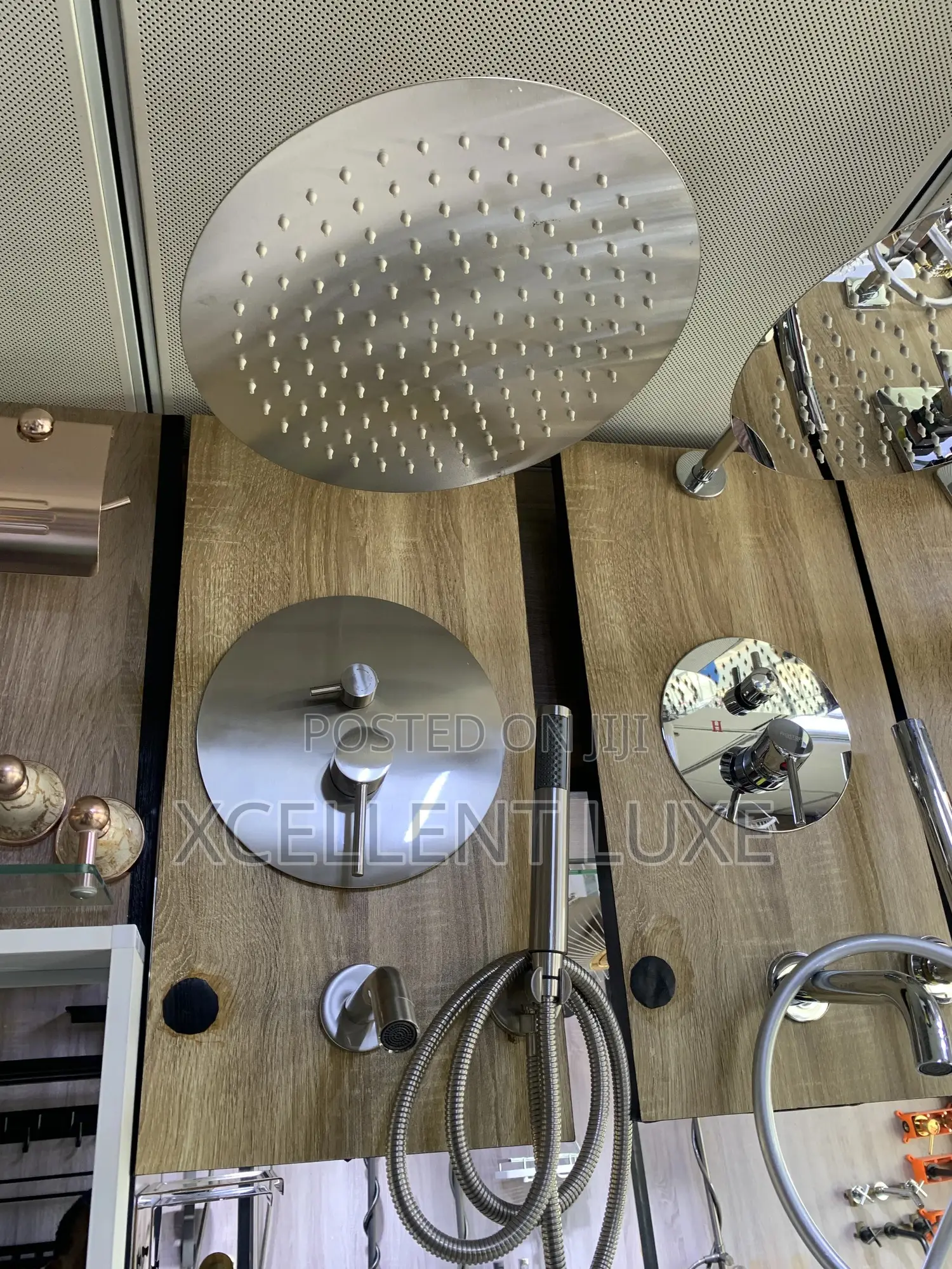 5 Ways Round Head Conduit Shower System