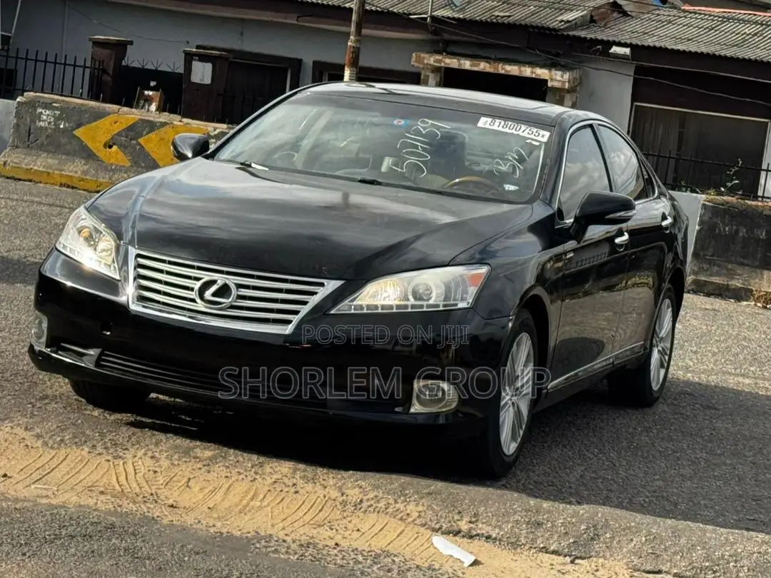 Lexus ES 350 2012 Black